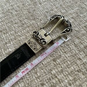 Reversible brown and black leather belt by Brighton